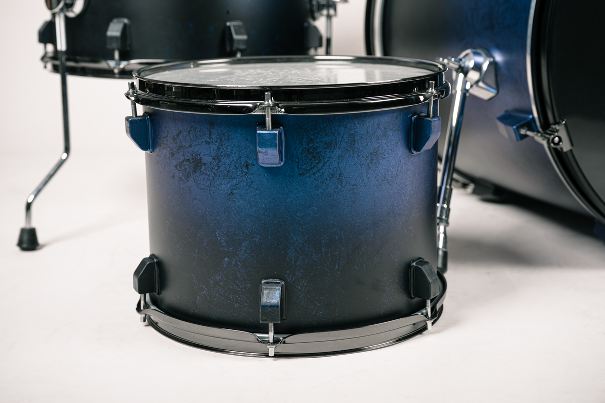 Batteria kit 3pz BlackBlue - Strebor Drums